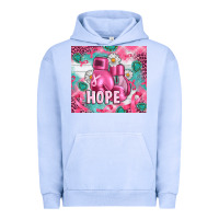 Pigment Grape Ice Breast Cancer Boxing Gloves Urban Hoodie - Artiststas