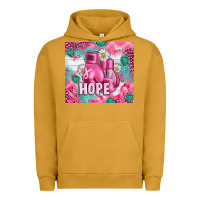 Pigment Peanut Butter Breast Cancer Boxing Gloves Urban Hoodie - Artiststas