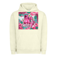 Pigment Pistachio Breast Cancer Boxing Gloves Urban Hoodie - Artiststas