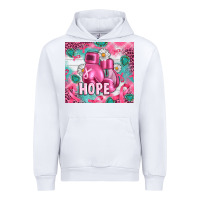 White Breast Cancer Boxing Gloves Urban Hoodie - Artiststas