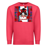 Cardinal mamacita serape Premium Sweatshirt - Zillion Design Studio