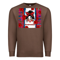 Chestnut mamacita serape Premium Sweatshirt - Zillion Design Studio