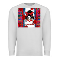 Dove Grey mamacita serape Premium Sweatshirt - Zillion Design Studio