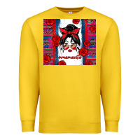 Lemon mamacita serape Premium Sweatshirt - Zillion Design Studio