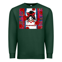 Sports Green mamacita serape Premium Sweatshirt - Zillion Design Studio