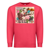 Cardinal yeehaw western Premium Sweatshirt - Zillion Design Studio