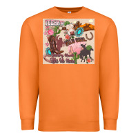 Carrot yeehaw western Premium Sweatshirt - Zillion Design Studio