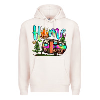 Pale Pink home camp Premium Hoodie - JahusDesignShop
