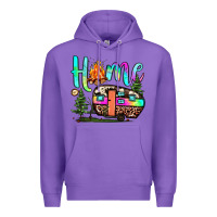 Purple home camp Premium Hoodie - JahusDesignShop