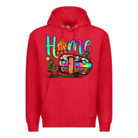 Red home camp Premium Hoodie - JahusDesignShop