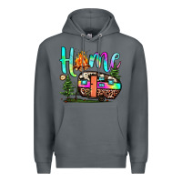 Rock home camp Premium Hoodie - JahusDesignShop