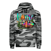Slate Camo home camp Premium Hoodie - JahusDesignShop