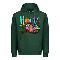 Sports Green home camp Premium Hoodie - JahusDesignShop