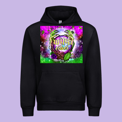 Witch Vibes Crystal Ball Tumbler Urban Hoodie Designed By Bundleandbundleshop
