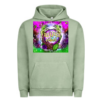 Pigment Oil Green witch vibes crystal ball tumbler Urban Hoodie - BundleAndBundleShop