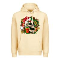 Pina Colada christmas skull and gift Premium Hoodie - AdoDesignShop