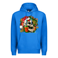 True Royal christmas skull and gift Premium Hoodie - AdoDesignShop