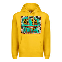 Lemon libra turquoise cowhide Premium Hoodie - RanaPortraitStore