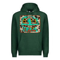 Sports Green libra turquoise cowhide Premium Hoodie - RanaPortraitStore