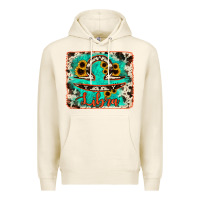 Tofu libra turquoise cowhide Premium Hoodie - RanaPortraitStore