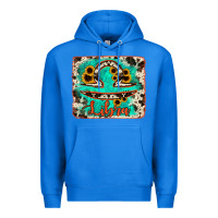 True Royal libra turquoise cowhide Premium Hoodie - RanaPortraitStore