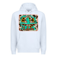 White libra turquoise cowhide Premium Hoodie - RanaPortraitStore