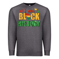 Charcoal Heather i am black history juneteenth Premium Sweatshirt - texasbilliewilder