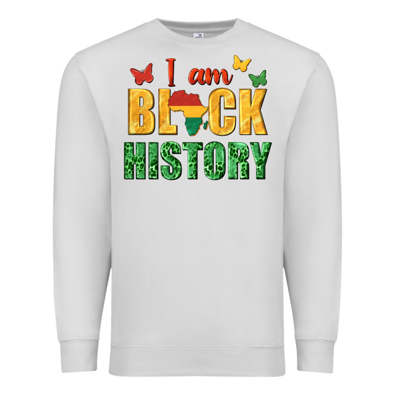 I Am Black History Juneteenth Premium Sweatshirt by texasbilliewilder | Teevron