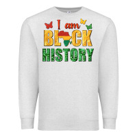 Oatmeal Heather i am black history juneteenth Premium Sweatshirt - texasbilliewilder