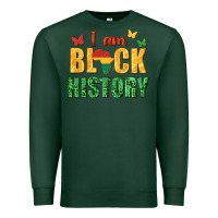Sports Green i am black history juneteenth Premium Sweatshirt - texasbilliewilder
