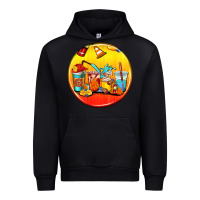 Black firefighter coasters Urban Hoodie - AdoDesignShop