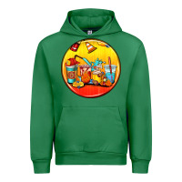 Emerald firefighter coasters Urban Hoodie - AdoDesignShop