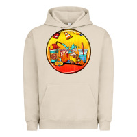 Pigment French Oak firefighter coasters Urban Hoodie - AdoDesignShop