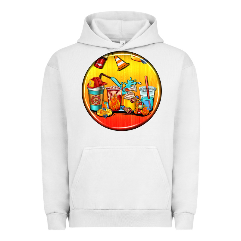 Firefighter Coasters Urban Hoodie by AdoDesignShop | Teevron