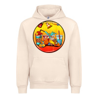 Sandshell firefighter coasters Urban Hoodie - AdoDesignShop