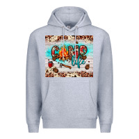 Heather Grey camp life Premium Hoodie - JahusDesignShop