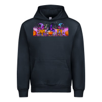 Navy halloween witch gnomes libbey cup Urban Hoodie - BundleAndBundleShop