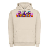 Pigment French Oak halloween witch gnomes libbey cup Urban Hoodie - BundleAndBundleShop