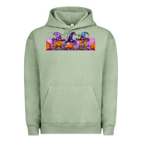 Pigment Oil Green halloween witch gnomes libbey cup Urban Hoodie - BundleAndBundleShop
