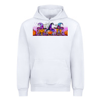 White halloween witch gnomes libbey cup Urban Hoodie - BundleAndBundleShop
