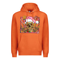 Carrot pink christmas skeleton Premium Hoodie - AdoDesignShop