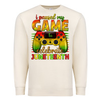 I Paused My Game Celebrate Juneteenth Premium Sweatshirt | Teevron