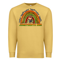 Antique Gold juneteenth 1865 rainbow Premium Sweatshirt - texasbilliewilder