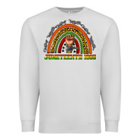 Dove Grey juneteenth 1865 rainbow Premium Sweatshirt - texasbilliewilder