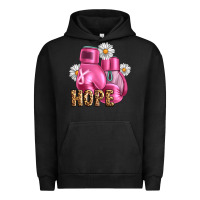 Pigment Black Breast Cancer Boxing Gloves Urban Hoodie - Artiststas