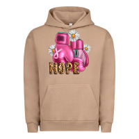 Pigment Burro Breast Cancer Boxing Gloves Urban Hoodie - Artiststas