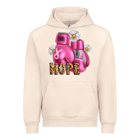 Sandshell Breast Cancer Boxing Gloves Urban Hoodie - Artiststas