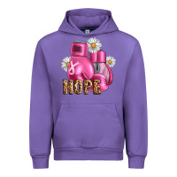 Breast Cancer Boxing Gloves Urban Hoodie | Teevron