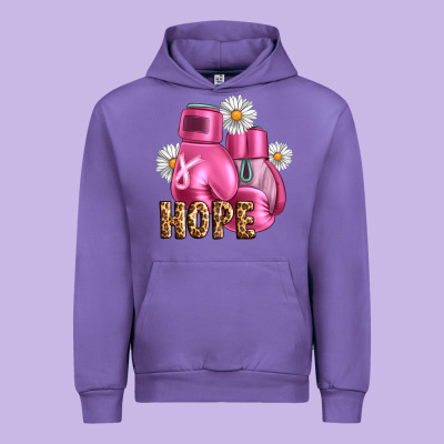 Breast Cancer Boxing Gloves Urban Hoodie Designed By Artiststas