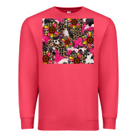 Cardinal sunflower cowhide Premium Sweatshirt - Zillion Design Studio
